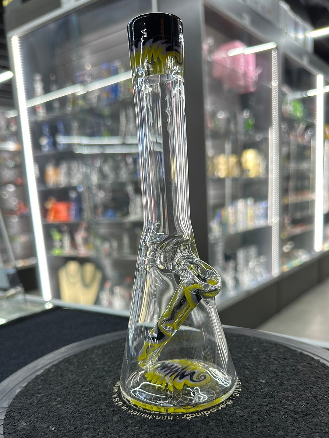 NES GLASS - ELECTRIC YELLOW - 10 MM - 8” MEDIUM TUBE