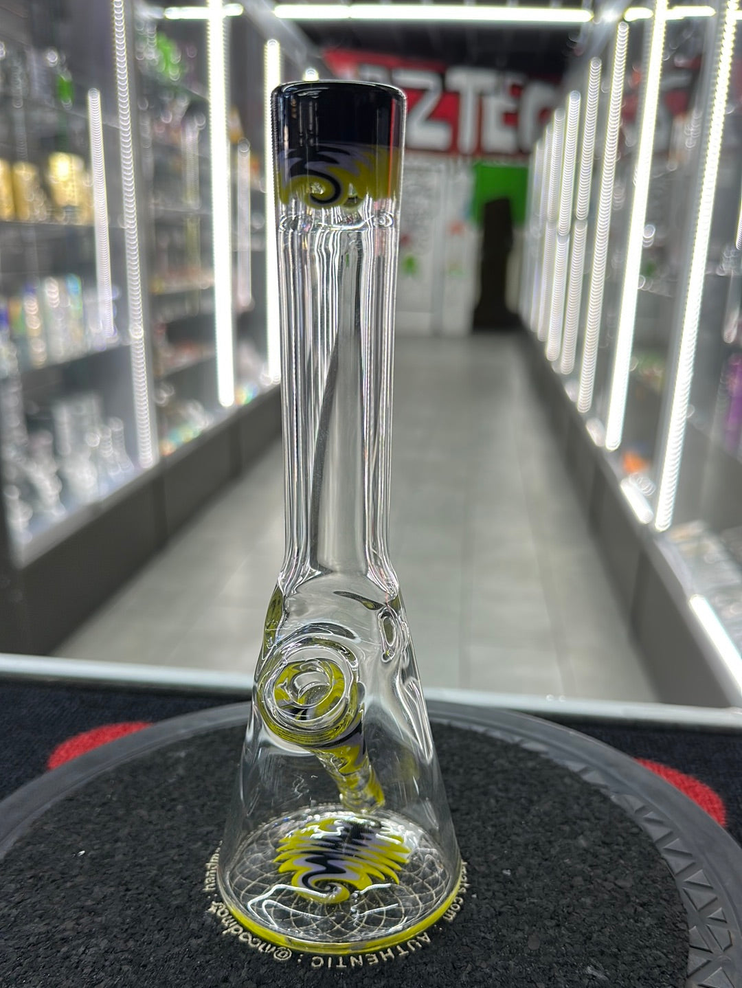 NES GLASS - ELECTRIC YELLOW - 10 MM - 8” MEDIUM TUBE