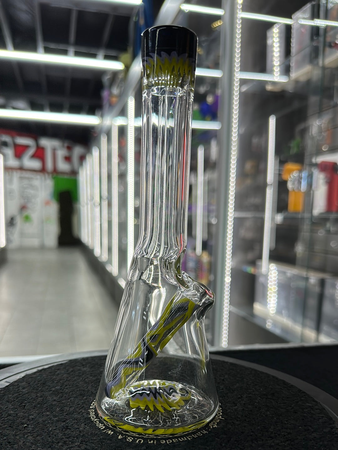 NES GLASS - ELECTRIC YELLOW - 10 MM - 8” MEDIUM TUBE