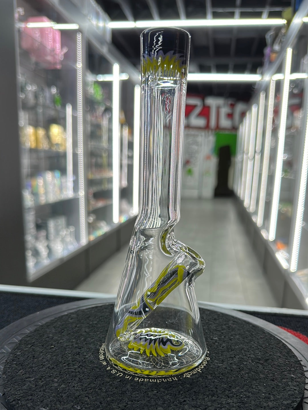 NES GLASS - ELECTRIC YELLOW - 10 MM - 8” MEDIUM TUBE